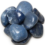 Digging Dolls: 3 lbs of Extra Large Blue Quartz B Grade Stones from Brazil - Tumbled Rocks Perfect for Art, Crafts, Reiki, Wicca and Wire Wrapping!