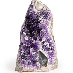 Digging Dolls Specimens: Exceptional Amethyst Geodes from Uruguay - 2 lbs to 3 lbs - B Grade - Amethyst Stone Rock Specimen for Arts, Crafts, Home Décor, Reiki and Crystal Healing