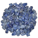 Digging Dolls: 1 lb of XX Small Blue Quartz A Grade Stones from Brazil - Tumbled Rocks Crystals Perfect for Art, Crafts, Reiki, Wicca and Wire Wrapping!