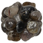 Digging Dolls: 1/2 lb of Large Smokey Quartz A Grade Stones from Brazil - Tumbled Rocks Crystals Perfect for Art, Crafts, Reiki, Wicca and Wire Wrapping!