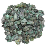 Digging Dolls: 2 lbs of XX Small Emerald A Grade Stones from Brazil - Tumbled Rocks Crystals Perfect for Art, Crafts, Reiki, Wicca and Wire Wrapping!