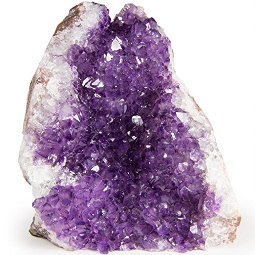 Digging Dolls Specimens: Exceptional Amethyst Geodes from Uruguay - 4 lbs to 5 lbs - B Grade - Amethyst Stone Rock Specimen for Arts, Crafts, Home Décor, Reiki and Crystal Healing