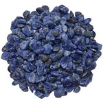 Digging Dolls: 1 lb of XX Small Sodalite A Grade Stones from Brazil - Tumbled Rocks Crystals Perfect for Art, Crafts, Reiki, Wicca and Wire Wrapping!