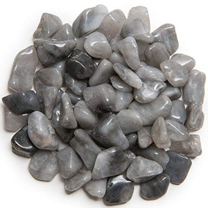 Digging Dolls: 3 lbs of Extra Small Cat's Eye A Grade Stones from Brazil - Tumbled Rocks Perfect for Art, Crafts, Reiki, Wicca and Wire Wrapping!