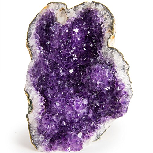 Digging Dolls Specimens: Exceptional Amethyst Geodes from Uruguay - 11 lbs to 12 lbs - B Grade - Amethyst Stone Rock Specimen for Arts, Crafts, Home Décor, Reiki and Crystal Healing