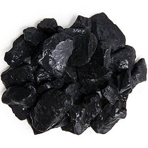 Digging Dolls: 1/4 lb Shungite Rough Rocks from Kariela Russia - Mine Run - 0.5"-2.5" Avg. - Raw Natural Stones.