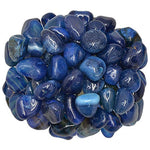 Digging Dolls: 2 lbs of Small Dyed Blue Agate A Grade Stones from Brazil - Tumbled Rocks Crystals Perfect for Art, Crafts, Reiki, Wicca and Wire Wrapping!