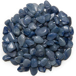 Digging Dolls: 1/2 lb of XXSmall Blue Quartz B Grade Stones from Brazil - Tumbled Rocks Perfect for Art, Crafts, Reiki, Wicca and Wire Wrapping!