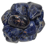 Digging Dolls: 1 lb of Extra Large Sodalite A Grade Stones from Brazil - Tumbled Rocks Crystals Perfect for Art, Crafts, Reiki, Wicca and Wire Wrapping!