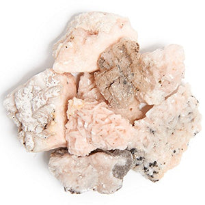 Digging Dolls: 1 lb Pink Dolomite Rough Rocks from Morocco - Raw Natural Stones for Arts, Crafts, Wire Wrapping, Gem Mining, Decoration, Specimens, Education, Wicca and Reiki Crystal Healing