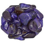 Digging Dolls: 2 lbs of Large Dyed Dark Purple Agate A Grade Stones from Brazil - Tumbled Rocks Crystals Perfect for Art, Crafts, Reiki, Wicca and Wire Wrapping!