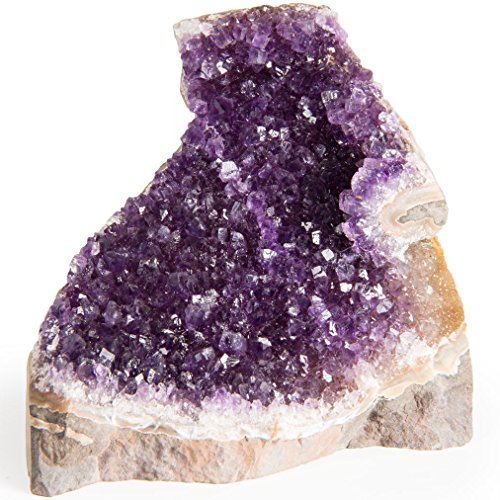 Digging Dolls Specimens: Exceptional Amethyst Geodes from Uruguay - 5 lbs to 6 lbs - B Grade - Amethyst Stone Rock Specimen for Arts, Crafts, Home Décor, Reiki and Crystal Healing