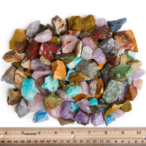 Digging Dolls: 3 lbs Madagascar Stone Mix - 26 Stone Types - Small Size